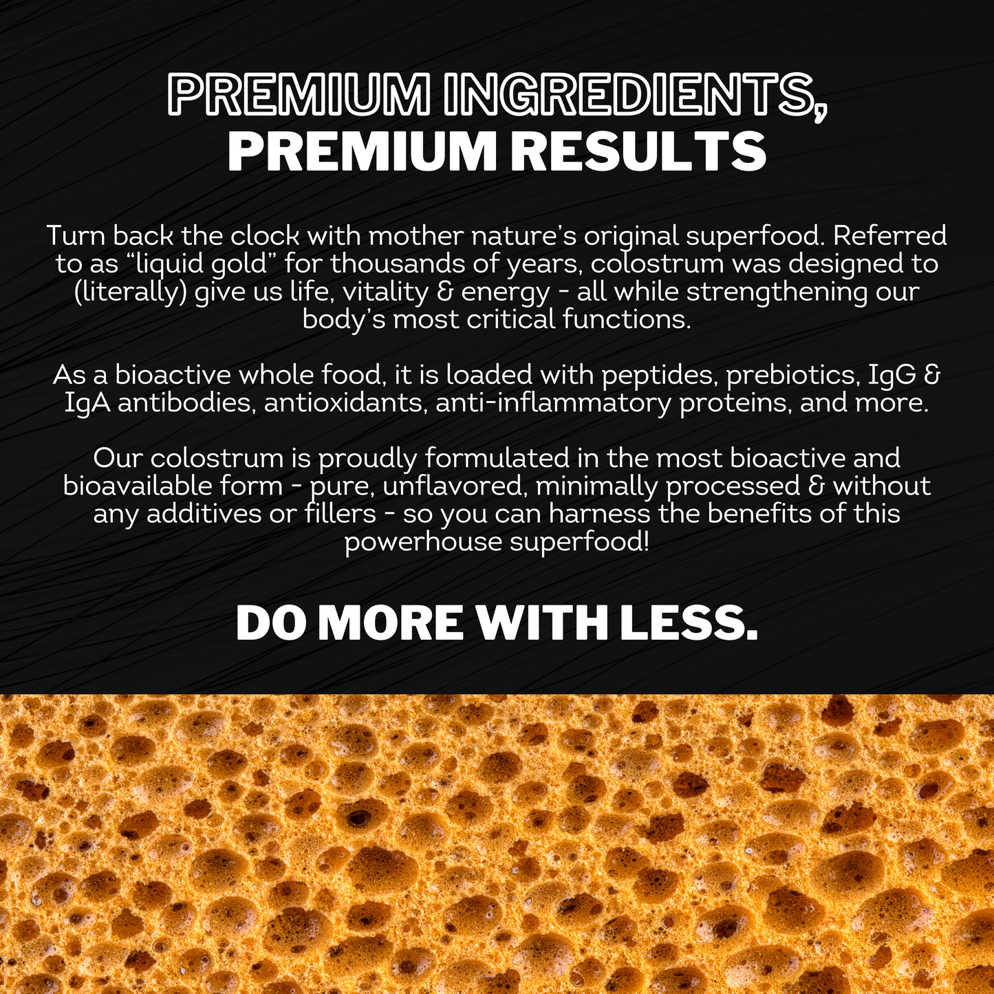 Premium Colostrum Powder, 120 servings