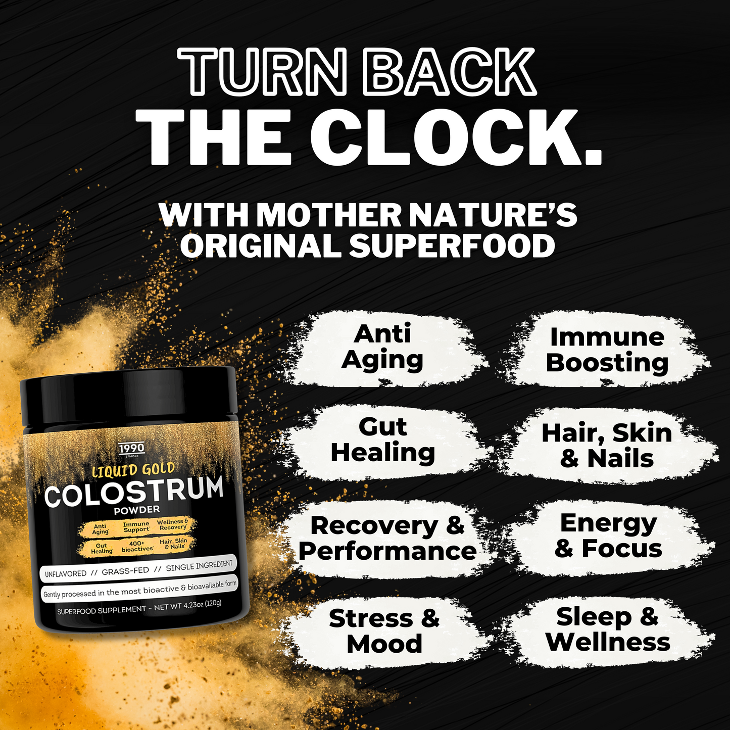 Premium Colostrum Powder, 120 servings